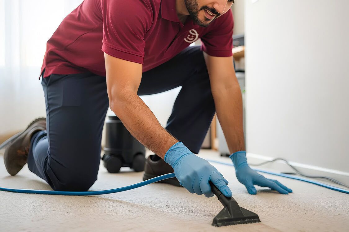 Carpet deep vacuuming