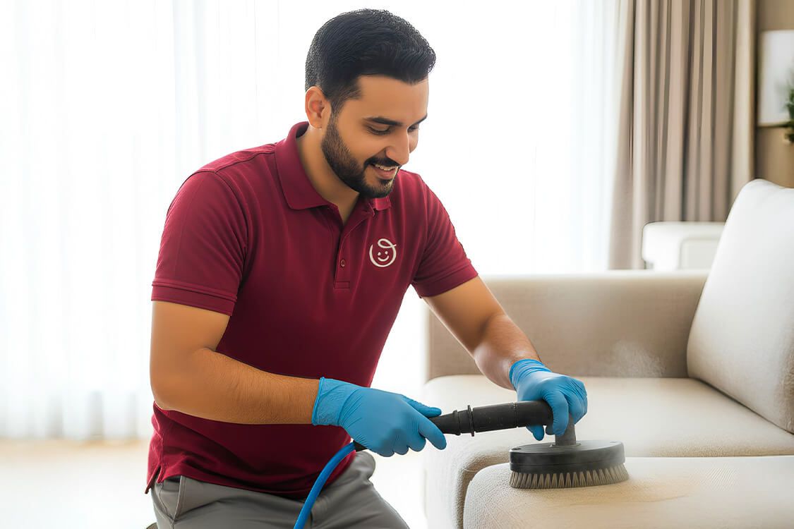 Sofa deep vacuuming